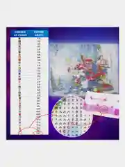 Алмазная мозаика Остров Сокровищ Цветы, 663866, без подрамника 40x50 см, картина стразами
