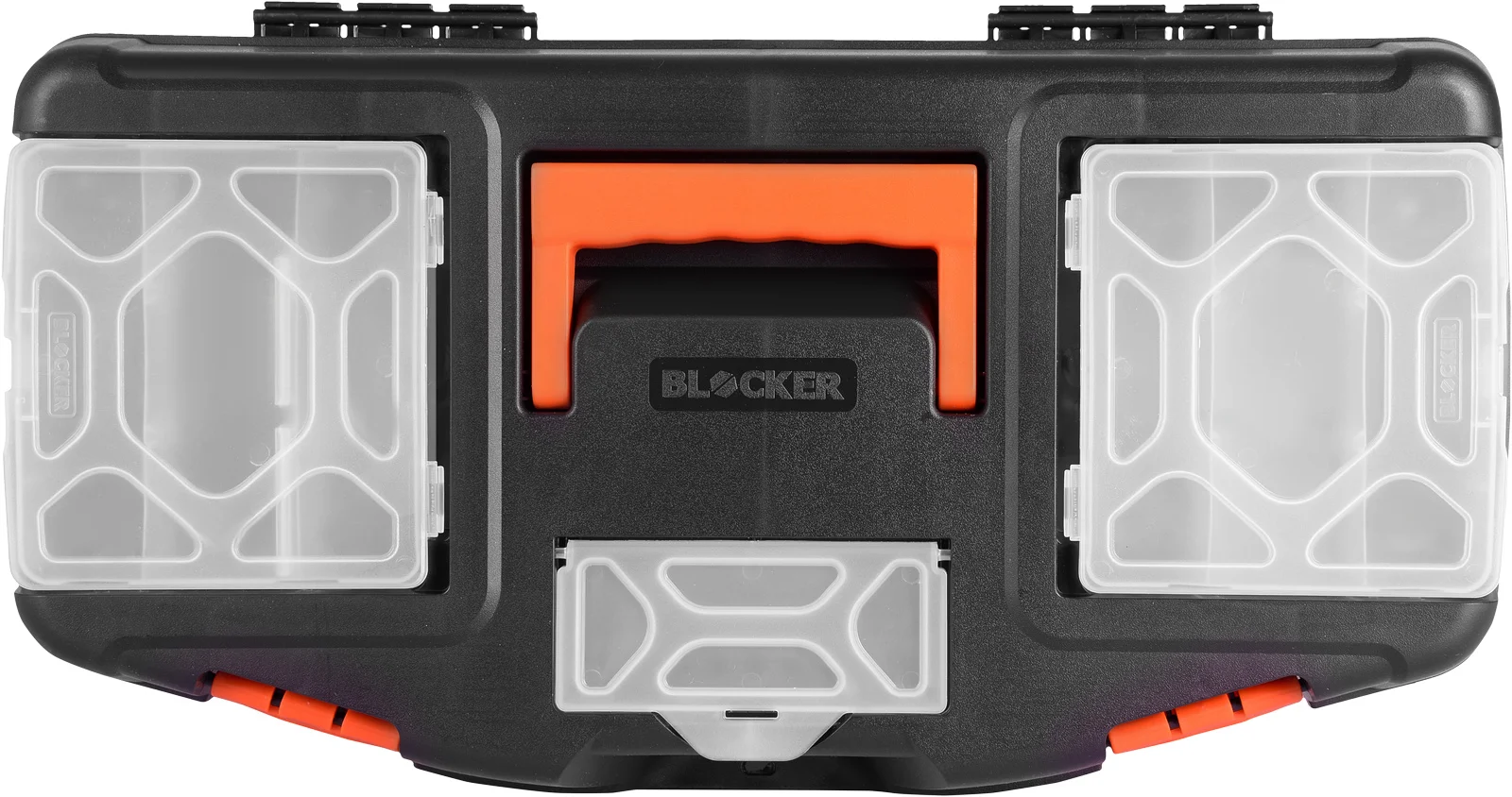 Ящик для инструментов Blocker Master 19" чёрный/оранжевый
