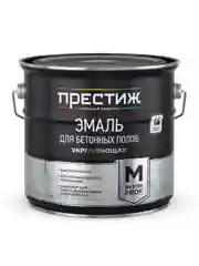 Эмаль ПФ-115 для металла и дерева Престиж, алкидная, глянцевая, 1,9 кг, белая