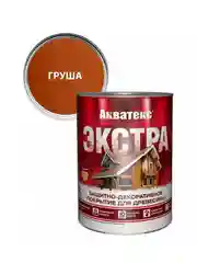 Защитно-декоративное покрытие для дерева Акватекс 2 в 1, полуматовое, 2,7 л, дуб