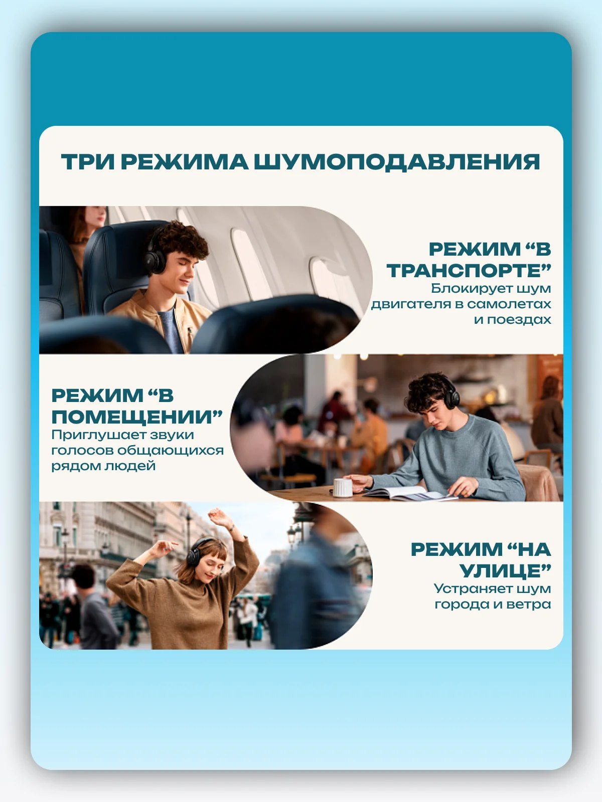 Черный беспроводные наушники Anker Soundcore Life Tune