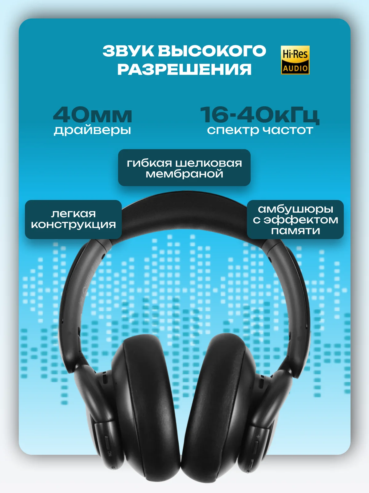 Черный беспроводные наушники Anker Soundcore Life Tune