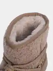 Серый угги женские,  барашки