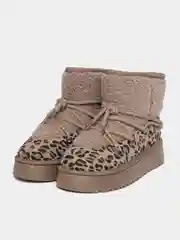 Серый угги женские,  барашки
