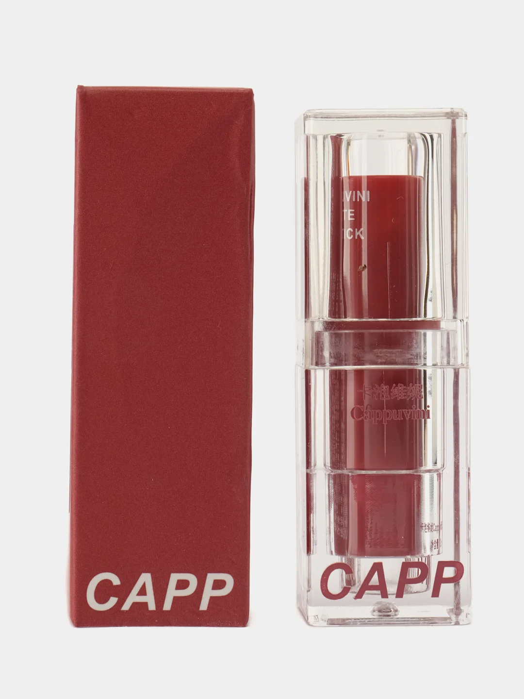 Кораллово-розовый помада для губ Cappuvini матовая, стойкая, тинт, водостойкая, 6 оттенков