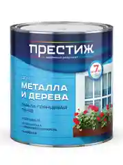 Эмаль декоративная по металлу молотковая Престиж, 2,5 л, черная