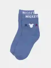 Голубой носки махровые детские, комплект 5,6 пар, теплые носки