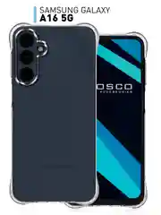 Чехол для Samsung Galaxy A16 противоударный силиконовый ROSCO, прозрачный, усиленные углы
