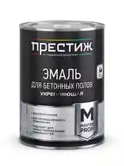 Эмаль ПФ-115 для металла и дерева Престиж, алкидная, глянцевая, 0,9 кг, черная