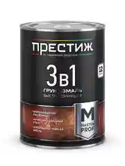 Аэрозольная термостойкая краска Престиж, матовая, 425 мл, черная