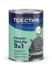 Краска интерьерная влагостойкая Престиж, акриловая, 1,4 кг, белая