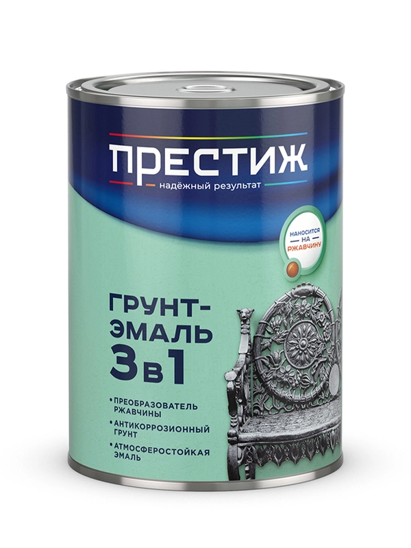 Краска интерьерная влагостойкая Престиж, акриловая, 1,4 кг, белая