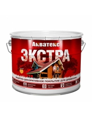 Защитно-декоративное покрытие для дерева Акватекс Экстра, полуглянцевое, 0,8 л, орех