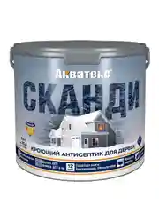 Антисептик для дерева Акватекс Прованс, лессирующий, полуматовый, 0,75 л, ваниль