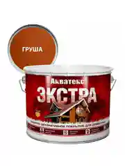 Защитно-декоративное покрытие для дерева Акватекс 2 в 1, полуматовое, 9 л, тик