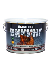 Антисептик для дерева Акватекс Викинг 65076, лессирующий, полуматовый, 0,75 л, дуб