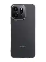 Прозрачный чехол для Honor Play 9T силиконовый BROSCORP матовый/ прозрачный тонкий с защитой камер
