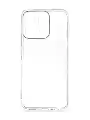 Прозрачный чехол для Honor Play 9T силиконовый BROSCORP матовый/ прозрачный тонкий с защитой камер