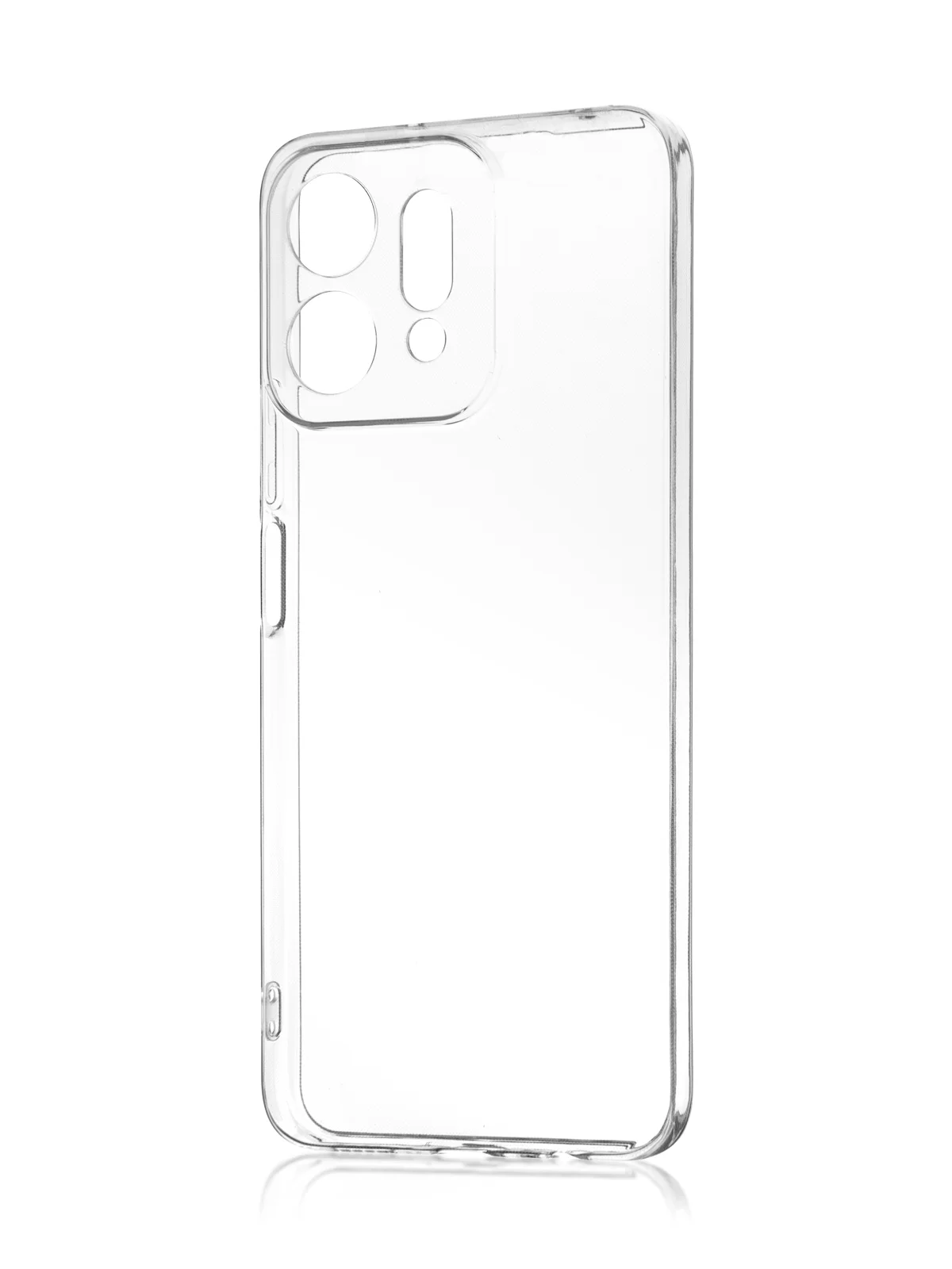 Прозрачный чехол для Honor Play 9T силиконовый BROSCORP матовый/ прозрачный тонкий с защитой камер