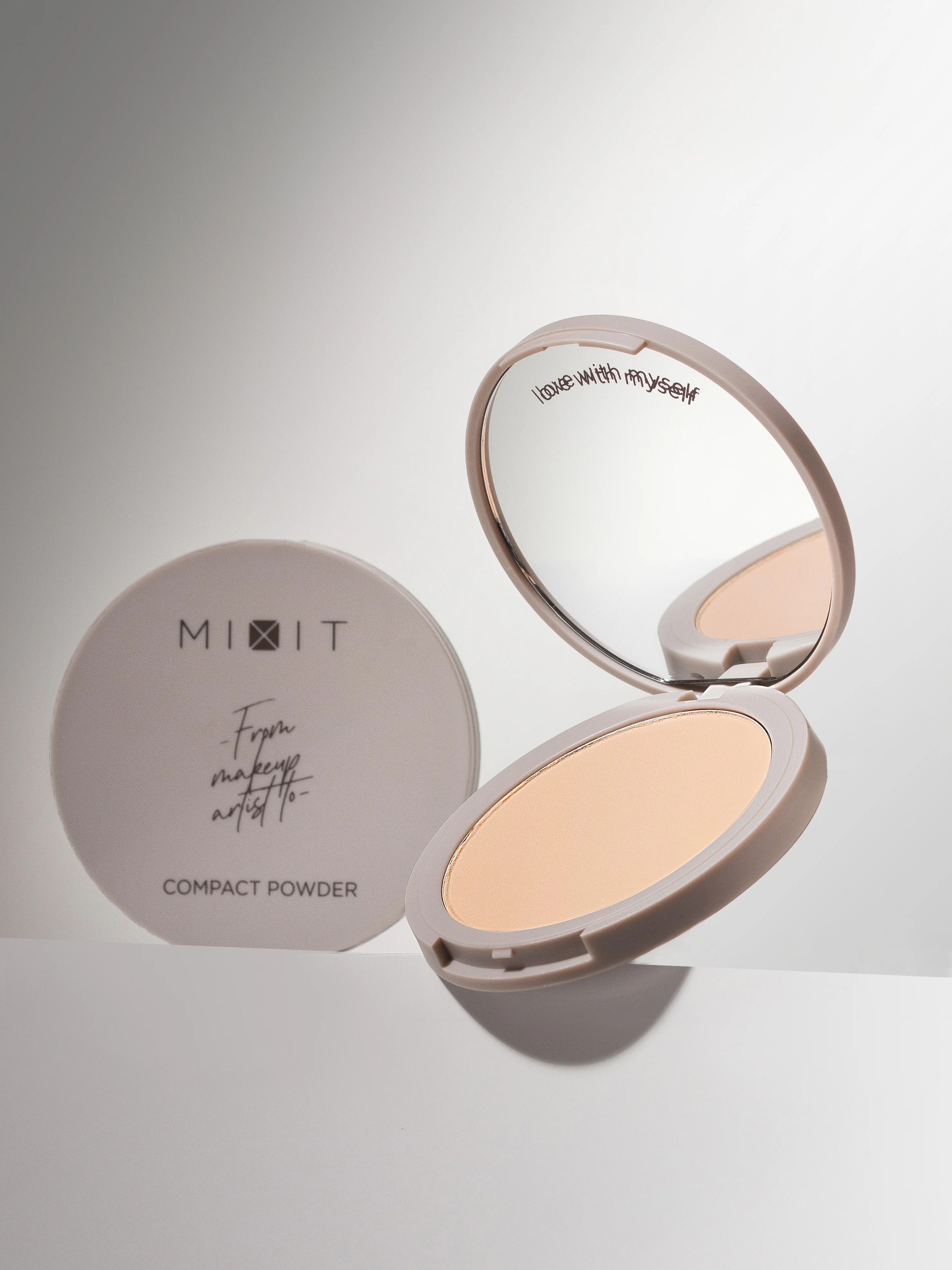 MIXIT Make Up Компактная матирующая пудра для лица