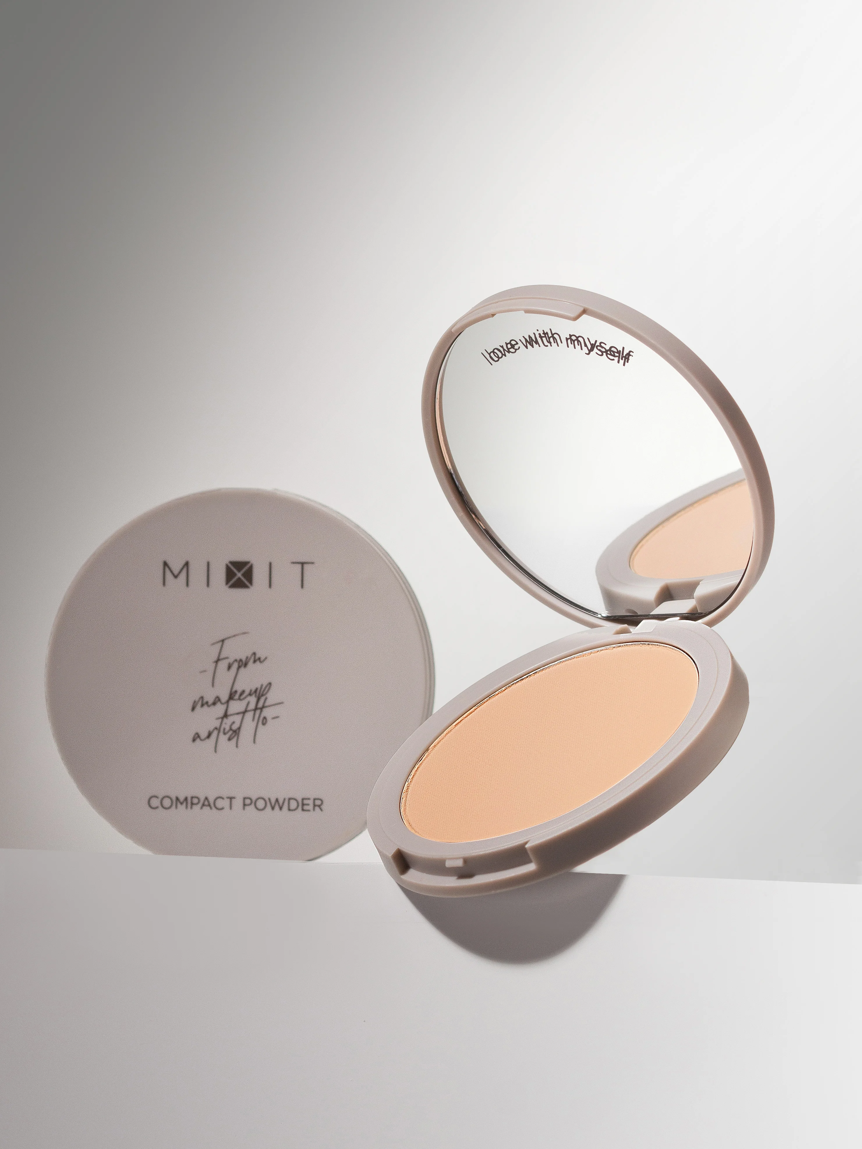 MIXIT Make Up Компактная матирующая пудра для лица