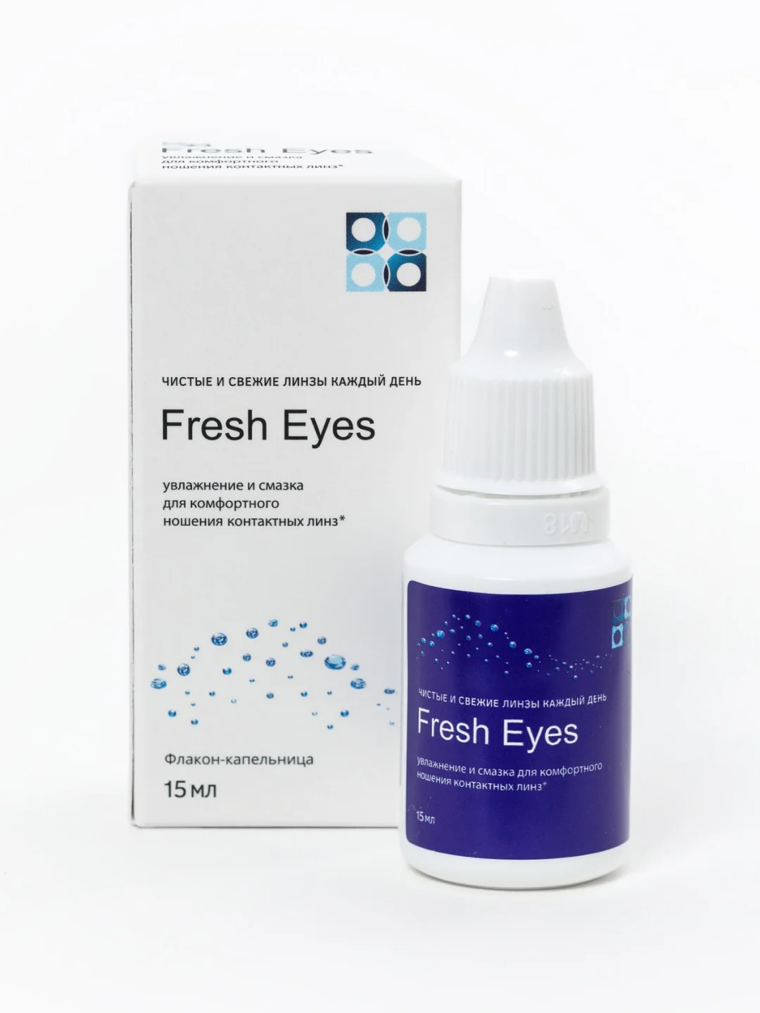 Офтальмикс БИО Fresh Eyes увлажняющие капли для глаз 15 мл