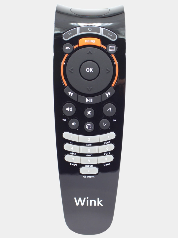 Пульт WINK+ STB122A для интерактивного телевидения Ростелеком