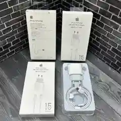 Блок с кабелем, 35 W, комплект, для IPhone, зарядное устройство TYPE-C-TYPE-C