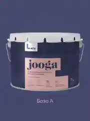 Краска для стен и потолков, Talatu Jooga, глубокоматовая, база А, белая, 9 л