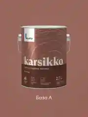 Краска по дереву Talatu Karsikko, матовая, база А, белая, 2,7 л