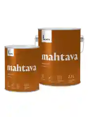 Грунт-эмаль по ржавчине 3 в 1 Talatu Mahtava, глянцевая, база A, белая, 2,7 л