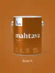 Грунт-эмаль по ржавчине 3 в 1 Talatu Mahtava, глянцевая, база A, белая, 2,7 л