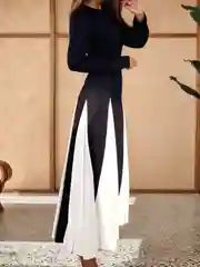 Черный платье женское макси, длинное вечернее платье