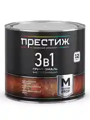 Краска водно-дисперсионная по кирпичу Престиж, серая, 2,4 кг