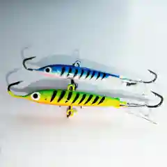 Разноцветный балансир рыболовный ICE JIG, комплект 2 штуки