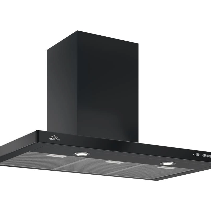 Вытяжка KVADRA 90P-650-K3D ANTRACITE ELIKOR