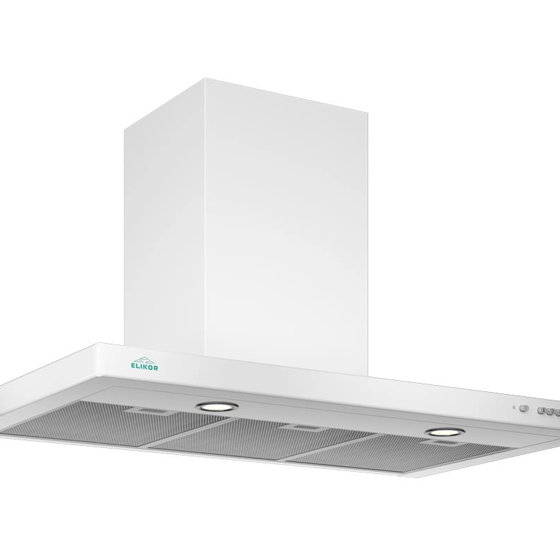 Вытяжка KVADRA 90P-650-K3D WHITE ELIKOR