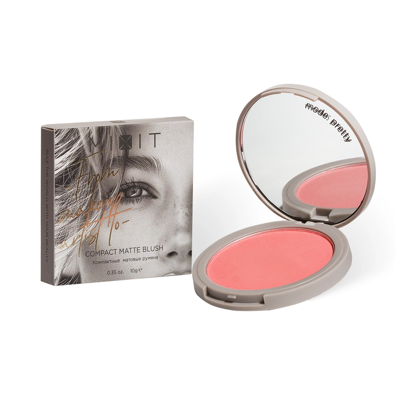 MIXIT Make Up Компактные матовые румяна, 01