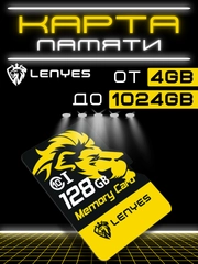 Карта памяти Lenyes Class 10, 6 объёмов