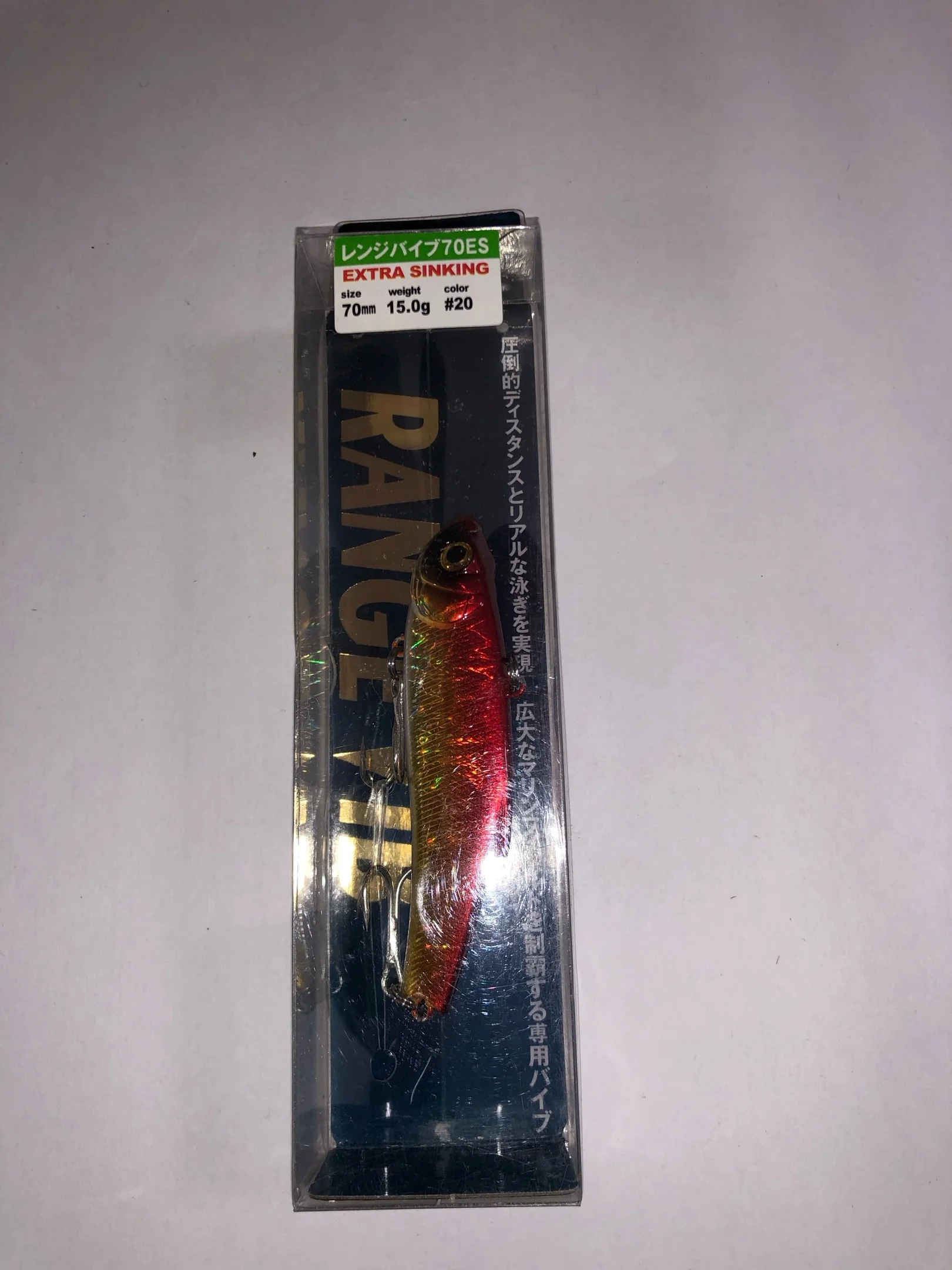 Красный ратлин Columbia Range VIB 70 mm, 20 г