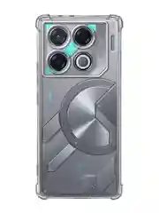 Прозрачный чехол для Infinix GT 20 Pro противоударный BROSCORP с защитой камер и усиленными углами