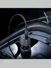 Автомобильная зарядка в прикуриватель 2 type-C Borofone, быстрая зарядка для авто, АЗУ