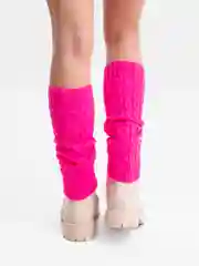 Фуксия гетры женские, вязаные, теплые, много цветов