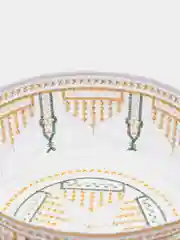 Бежевый тюбетейка мужская