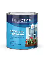 Эмаль ПФ-115 для металла и дерева Престиж, алкидная, глянцевая, 0,9 кг, бирюзовая