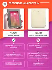Прозрачный чехол для Tecno Spark 20 Pro+ Plus (Спарк 20 Про + Плюс), с карманом для карт, прозрачный
