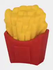 Ластик школьный фигурный Brauberg Kids, 272670, набор 6 шт, стирательная резинка Фастфуд