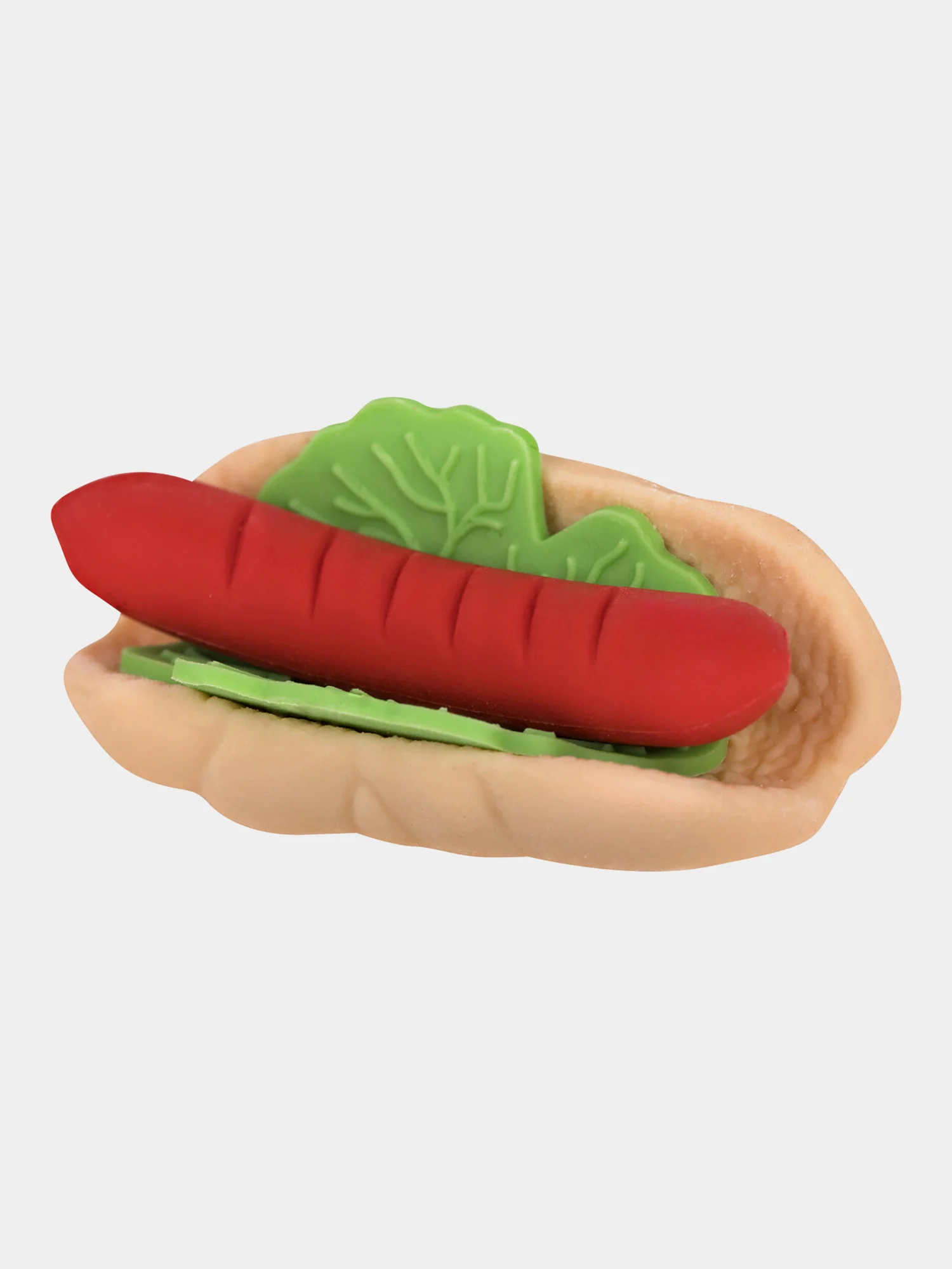 Ластик школьный фигурный Brauberg Kids, 272670, набор 6 шт, стирательная резинка Фастфуд
