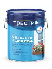 Эмаль ПФ-115 для металла и дерева Престиж, алкидная, глянцевая, 0,9 кг, зеленая