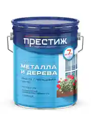 Эмаль ПФ-115 для металла и дерева Престиж, алкидная, глянцевая, 0,9 кг, зеленое яблоко